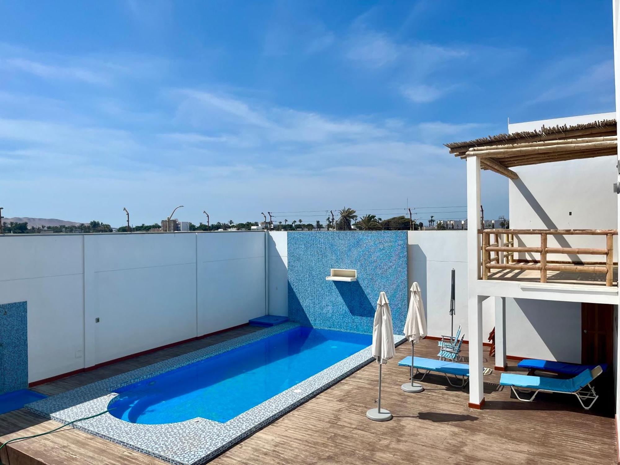Caihuayna Apart Hotel 파라카스 외부 사진